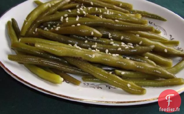 Haricots Verts Aigres-Doux