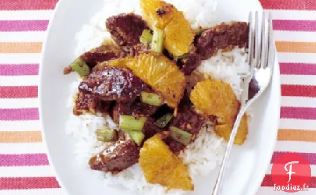 Sauté de Bœuf et d'Orange