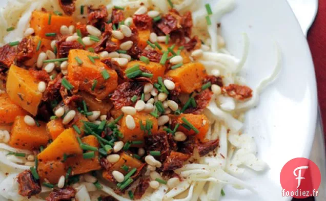 Chou Blanc, Courge Et Tomates Séchées