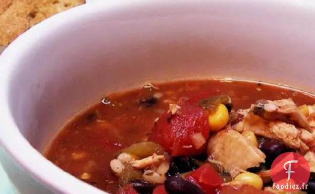 Chili au Poulet et à l'Orge