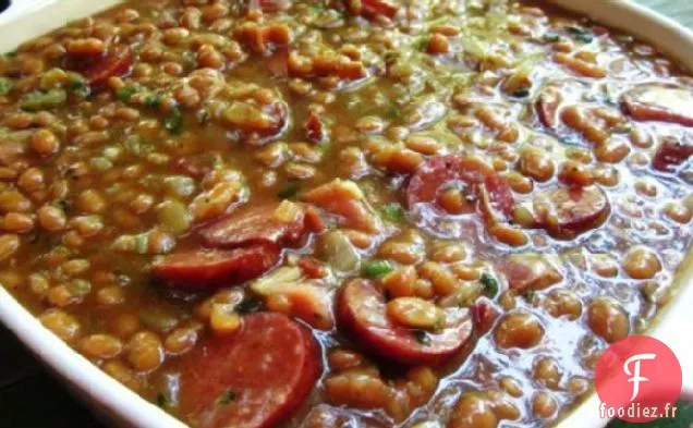 Haricots moyens (Porc et haricots)