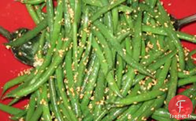 Salade de Sésame aux Haricots Verts