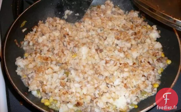 Dîner à la poêle aux Pommes de terre au Hachis Costaud