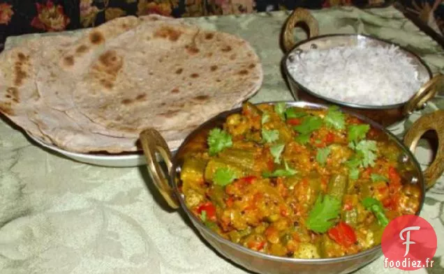 Le Très savoureux Bhindi Masala de Charishma