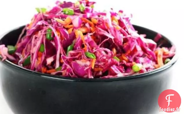 Salade de Chou Rouge Croquante