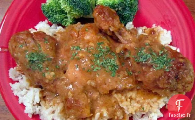 Poulet aux Arachides Thaï