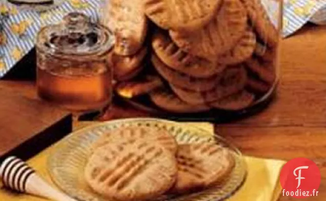 Biscuits au Miel Et au Beurre d'Arachide