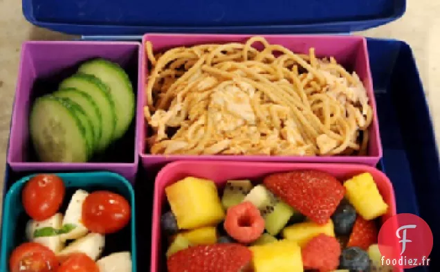 Nouilles Froides à la Sauce aux Arachides