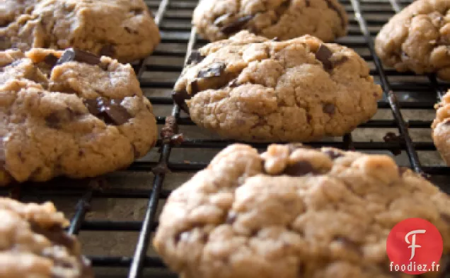 Biscuits au Beurre d'Arachide aux Pépites de Chocolat