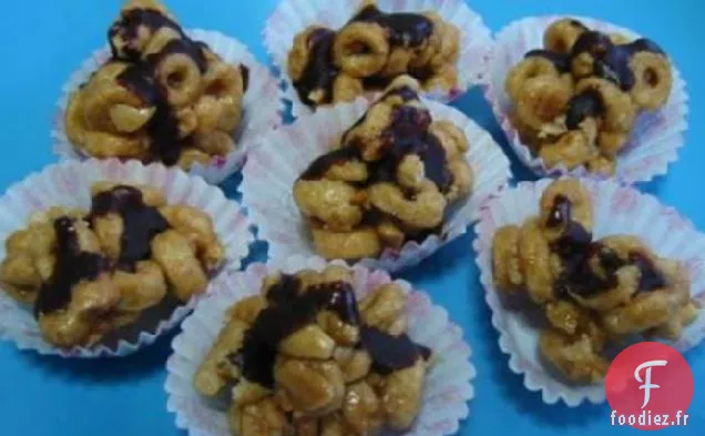 Carrés de Cheerios au Miel et aux Noix