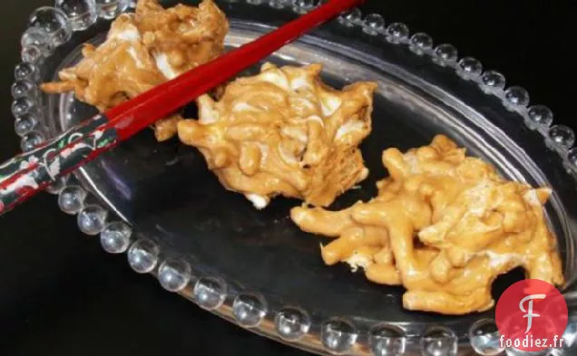 Biscuits au Beurre de Cacahuète Chow Mein
