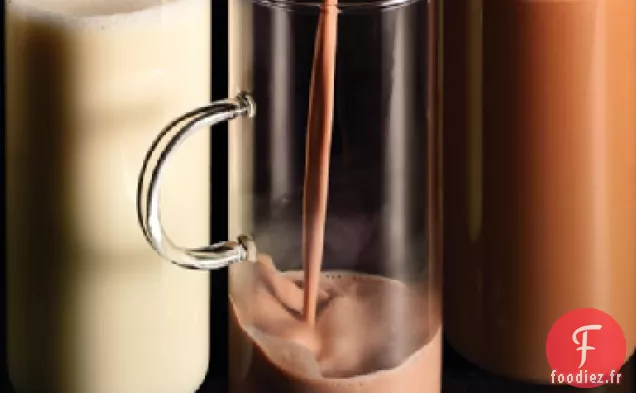 Chocolat au Lait et Beurre d'Arachide Cacao Chaud