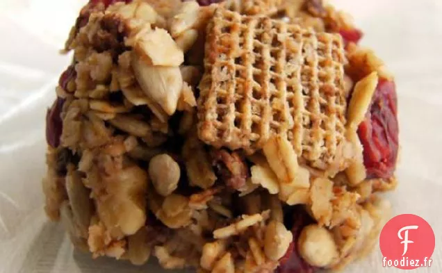 Biscuits aux Noix de Canneberge sans Cuisson