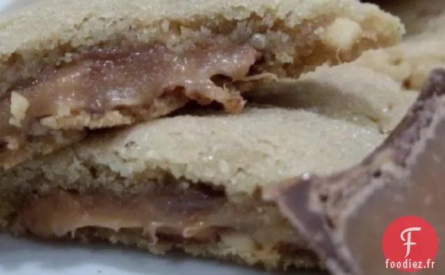 Biscuits Rolo au Beurre d'Arachide