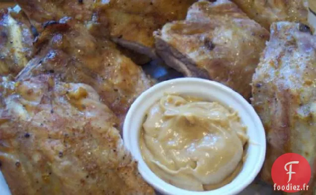 Côtes de Porc de Campagne au Curry et à l'Orange