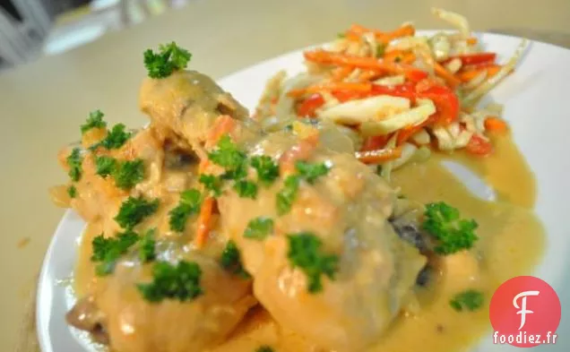 Curry de Poulet Rouge Thaï