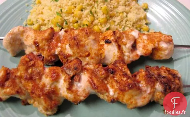 Suya (Brochettes de Poulet Nigérianes)