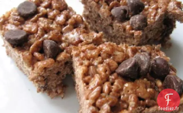 Barres Croquantes au Chocolat Faibles en gras de Weight Watchers (2pts)