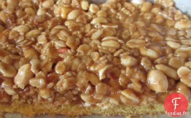 Barres à Biscuits Guimauve Au Beurre d'Arachide