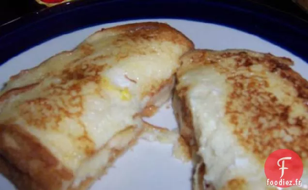 Sandwich à la banane grillé à la Française