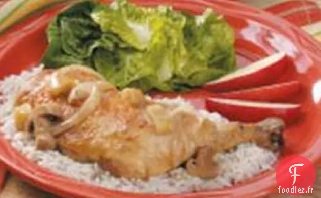 Poulet Au Cumin Aux Pommes