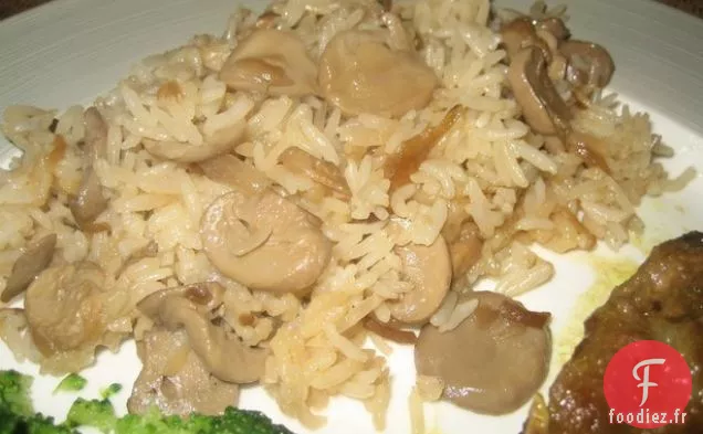 Côtelette de Porc, Oignon et Casserole de riz