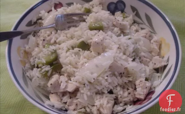 Riz au Citron Grec et à l'Aneth Avec Feta (Cuiseur à Riz)