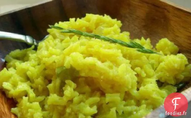 Riz Jaune à la Noix de coco (Tanzanie)