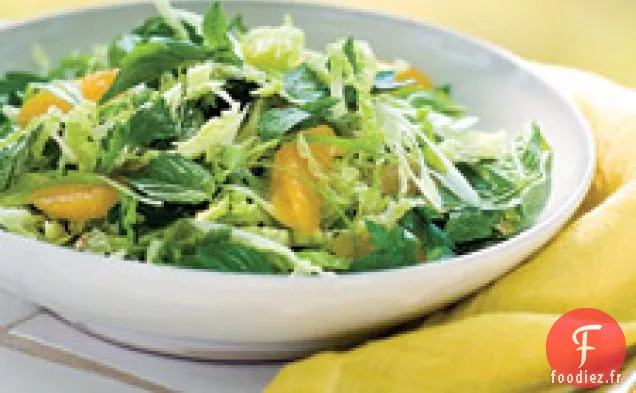 Salade De Chou et d'herbes Aux Oranges