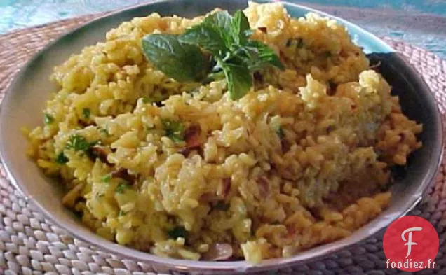 Riz Doré à l'Ananas