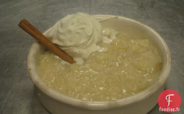 Atole de Riz (Riz au Lait Mexicain / Arroz Con Leche)