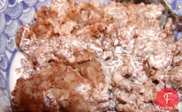 Pouding au Riz Au Chocolat