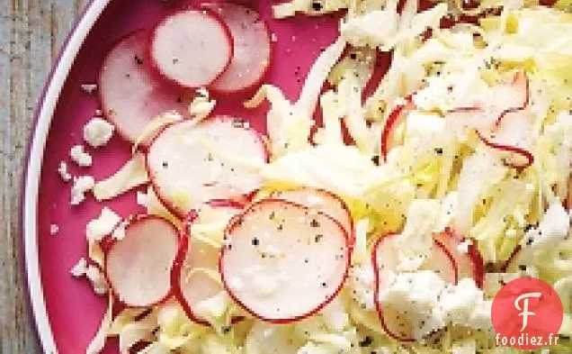 Salade De Chou Râpé Et De Radis
