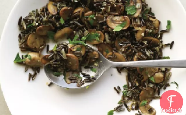 Riz Sauvage aux Champignons et Persil