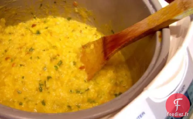 Risotto Chipotle à l'Orange dans un Cuiseur à riz ou une cuisinière