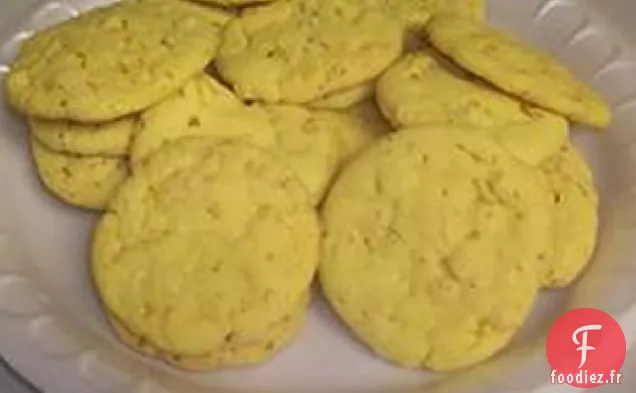Petits Biscuits Croustillants Au Citron