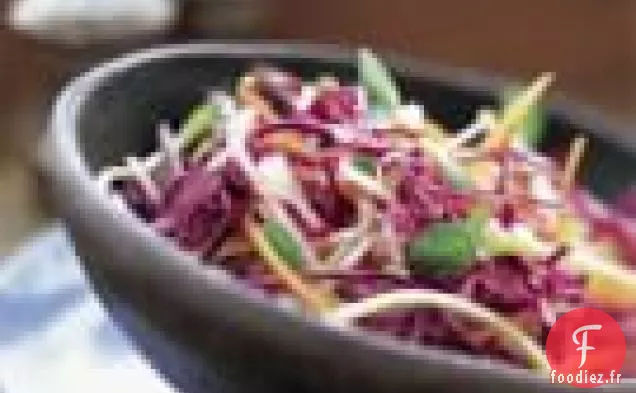 Salade De Jicama, Carottes Et Chou Rouge