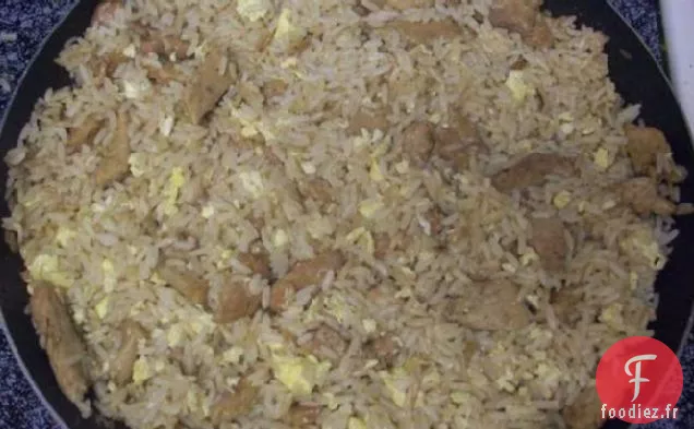 Riz Frit au Porc