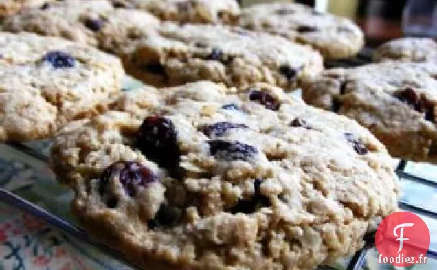 Biscuits Végétaliens à la Cannelle et à l'Avoine et aux Raisins Secs
