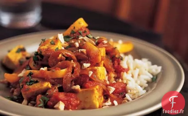 Tofu Au Curry Rouge