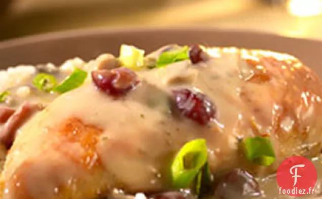 Poulet à l'Orange et aux Canneberges