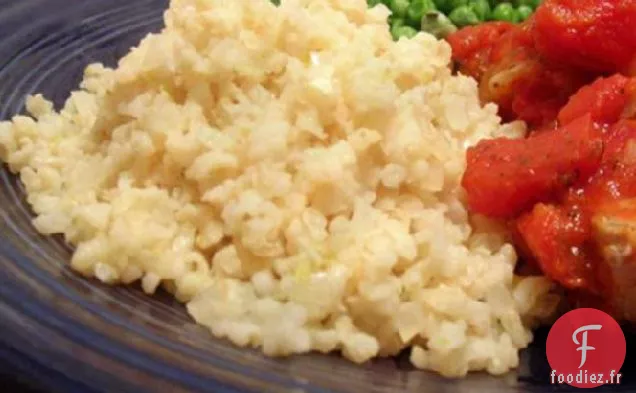 Pilaf de Riz Brun Citronné