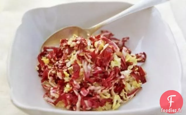 Salade De Chou Radicchio Au Miel