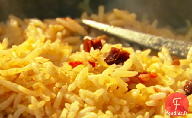 Grosse Fille Riz Rouge