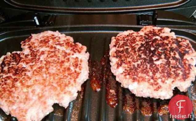 Hamburgers de Poulet Haché Sains