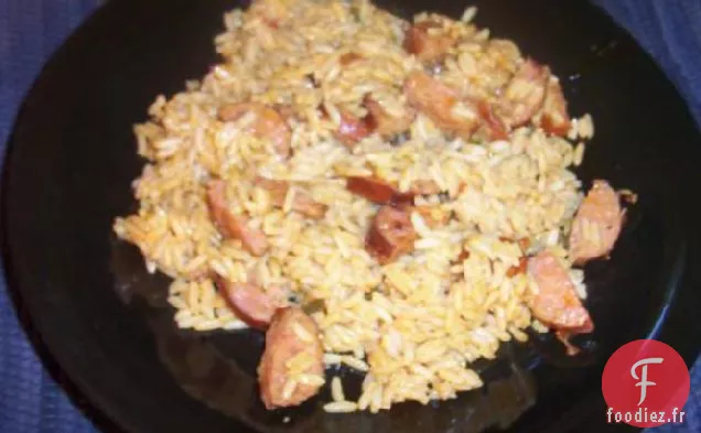 Jambalaya Avec Saucisse Polonaise