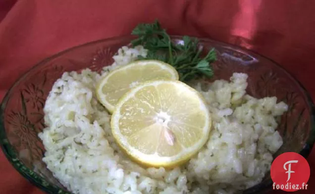 Risotto au Citron