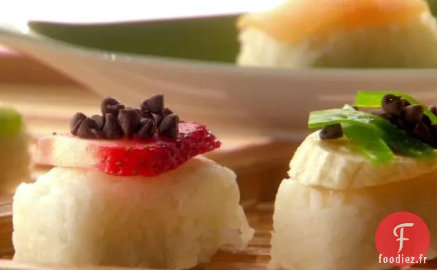 Sushi aux Fruits Amusants