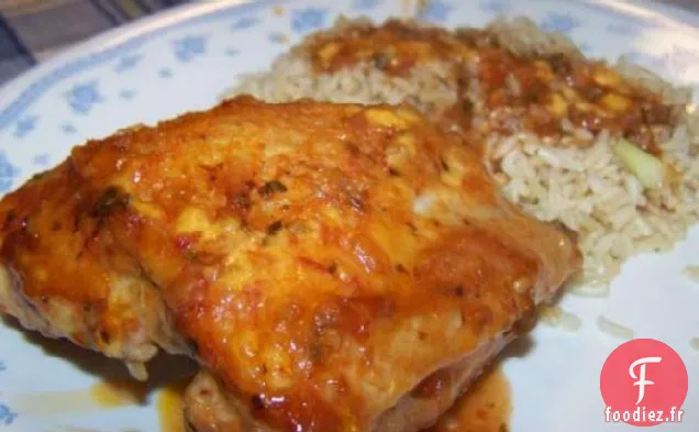 Poulet Mexicain Chargé