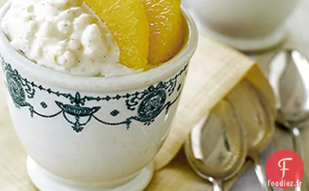 Riz Au Lait Crémeux à l'Orange